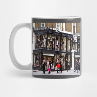 Luxury Shopping London Mug